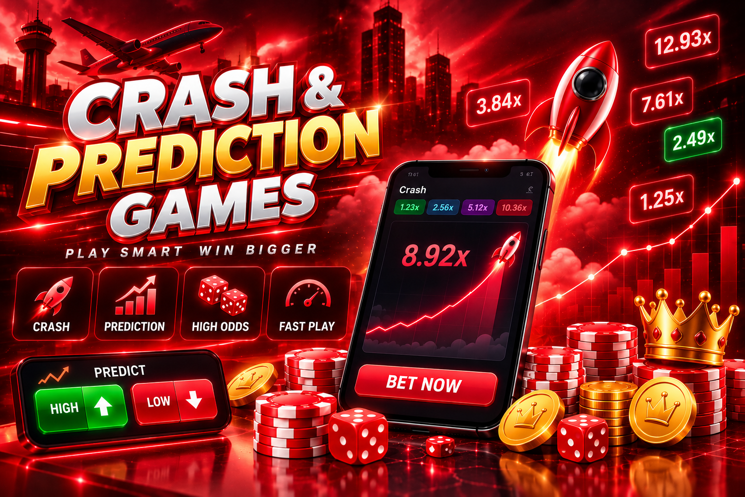 ok win Crash & Prediction Games