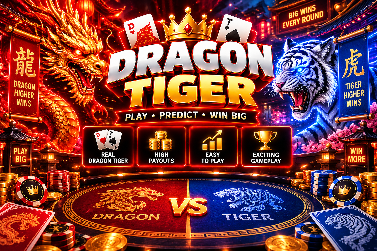 ok win Dragon Tiger